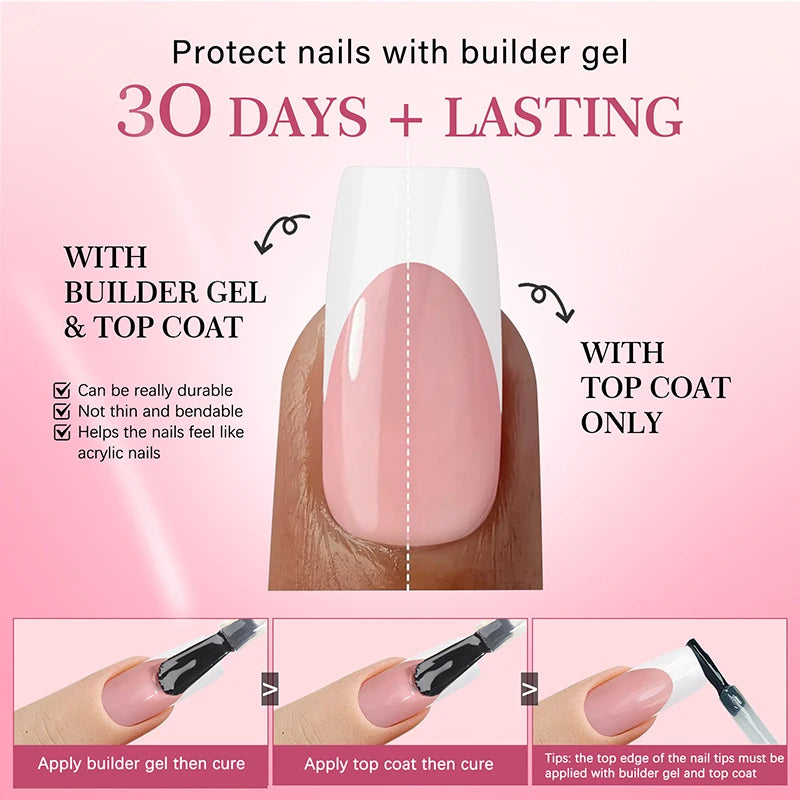 120pcs/box Nude Pink Matte French Press On Nails 12sizes Extra Long Square Full Cover Soft Gel False Nail Tips Nail Extension Peaceful Pleasures Health and Wellness