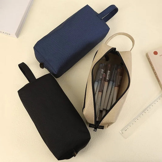 Large Capacity Pencil Case | Aesthetic Pen Bag & Organizer Pencil Case Oasis Select