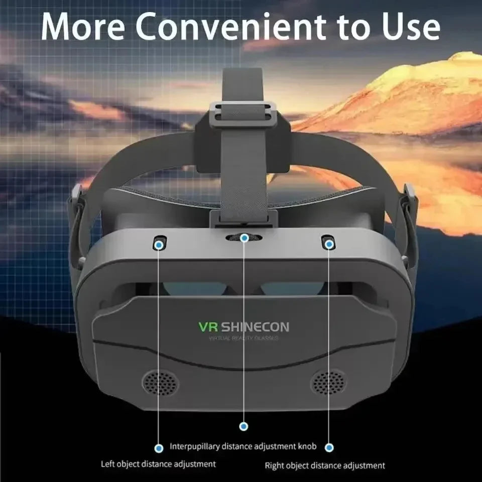 3D VR Headset Goggles for iOS & Android Smartphones