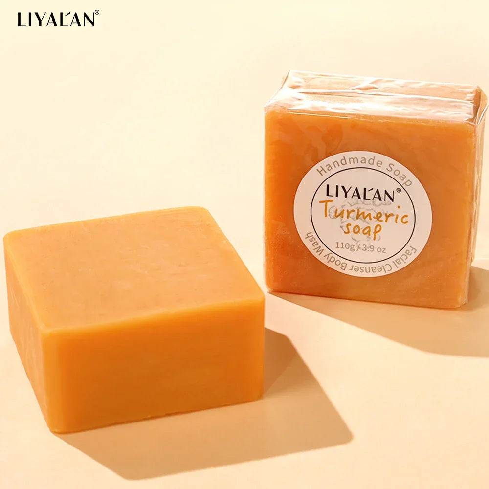 Turmeric Handmade Soap – 2-Pack Face & Body Bar Peaceful Pleasures Health and Wellness