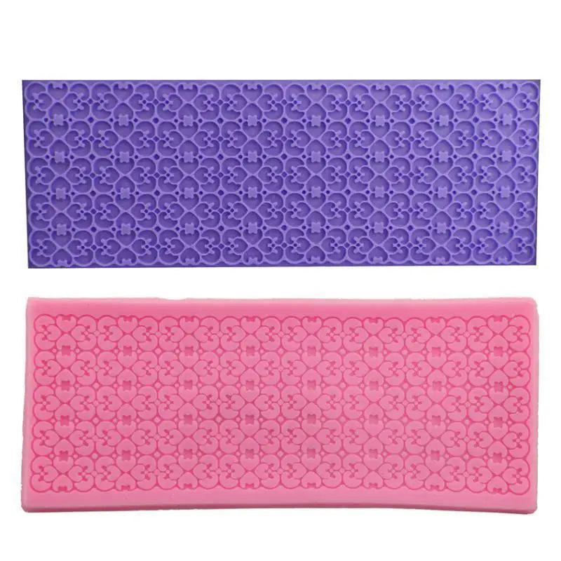 Lace Silicone Mold Sugar Cake Decoration Baking DIY Kitchen Candy