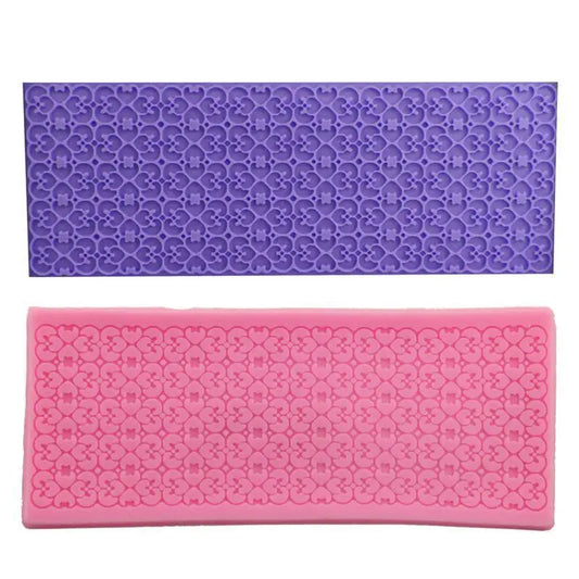 Lace Silicone Mold Sugar Cake Decoration Baking DIY Kitchen Candy Peaceful Pleasures Health and Wellness