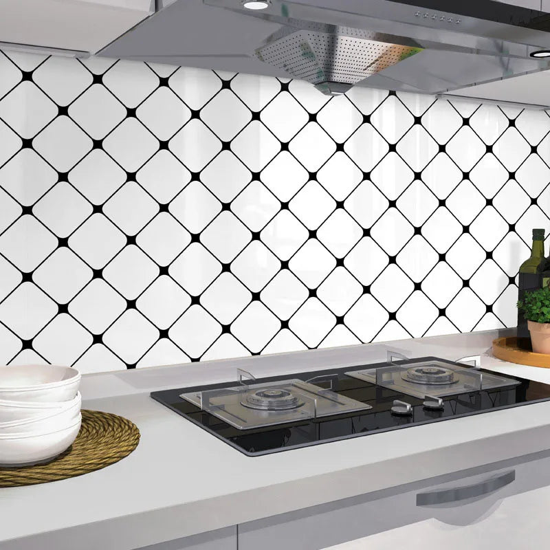 Kitchen Wall Sticker – Waterproof Oil-Proof PVC Self-Adhesive