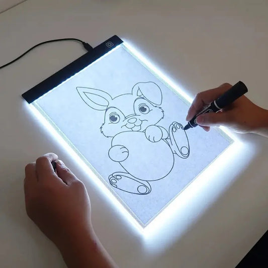 Led Drawing Copy Pad 3 Level Dimmable Board Table Animation Painting Peaceful Pleasures Health and Wellness