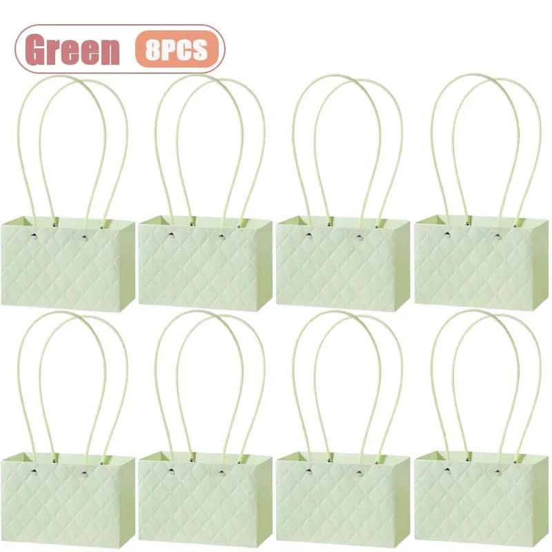 Reusable Waterproof Floral Gift Tote Bags | Wedding & Party