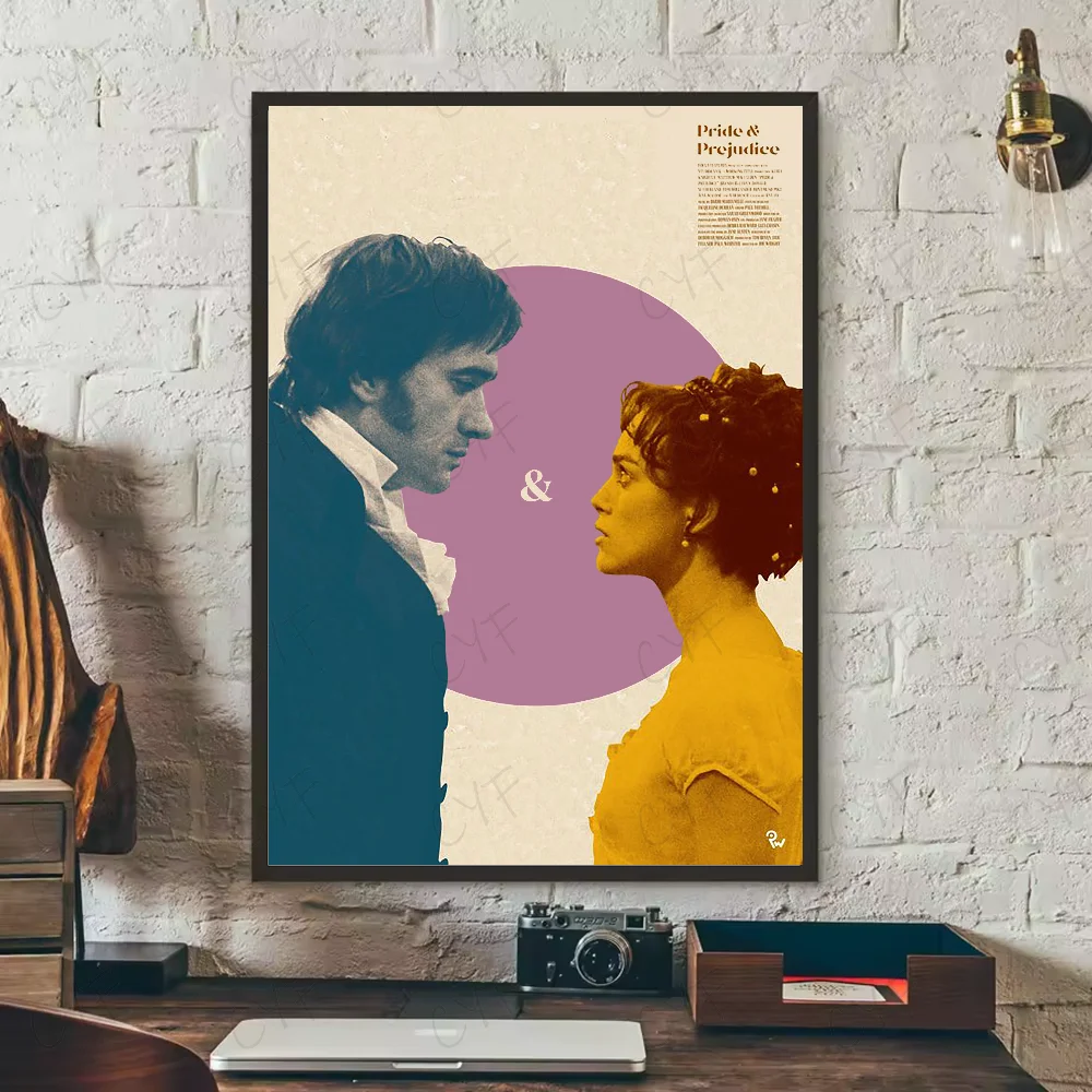 Pride & Prejudice HD Wall Poster – Waterproof PVC Art Print Wall Art Poster Peaceful Pleasures Health and Wellness