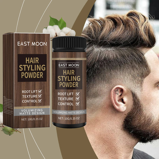East Moon Volumizing Hair Powder – Matte Texture & Fluffy Hold Hair Styling Powder Peaceful Pleasures Health and Wellness
