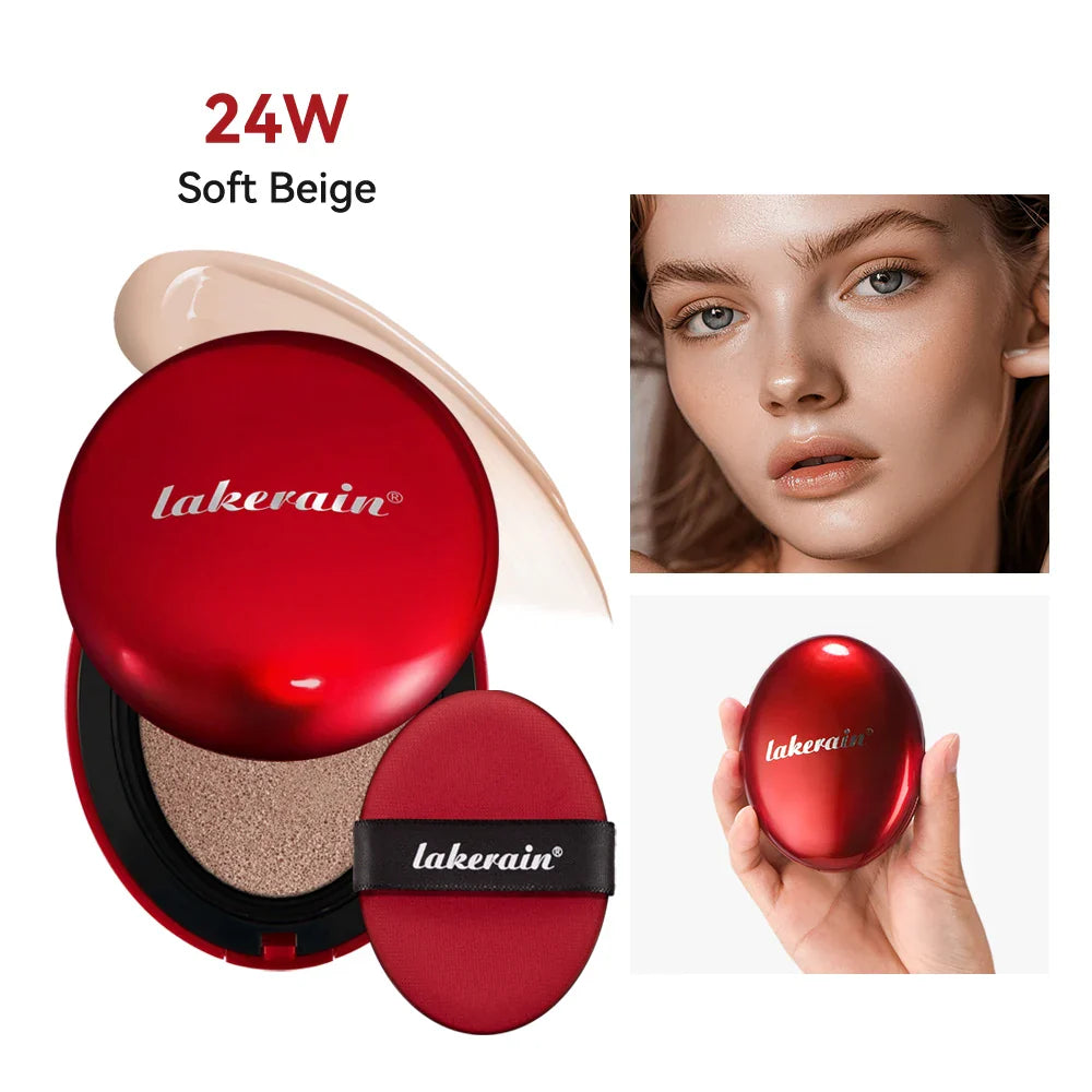 Lakerain Cushion Foundation – 72-Hour Semi-Matte SPF Coverage