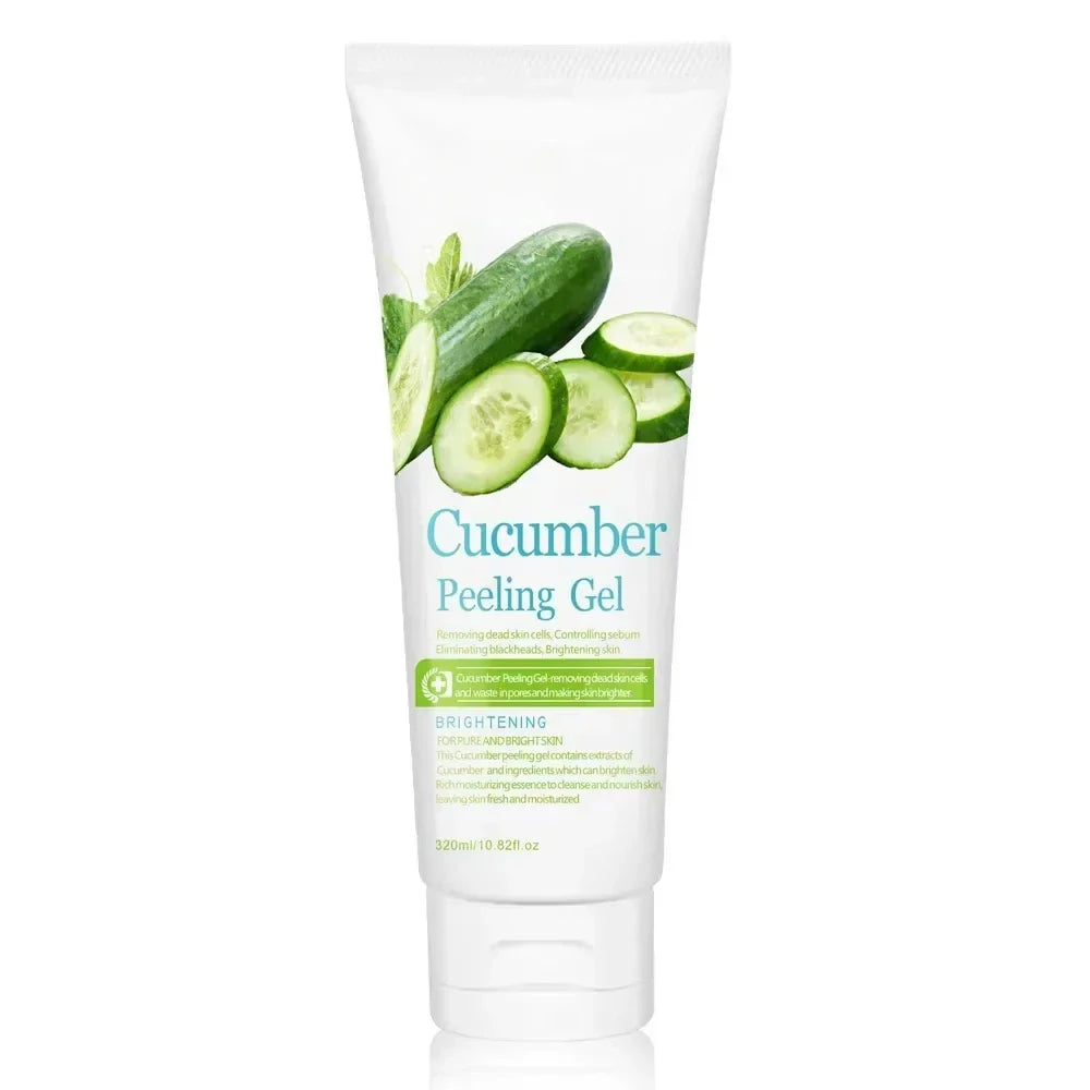 Exfoliating Peeling Gel 320ml – Cucumber, Pomegranate & Apple