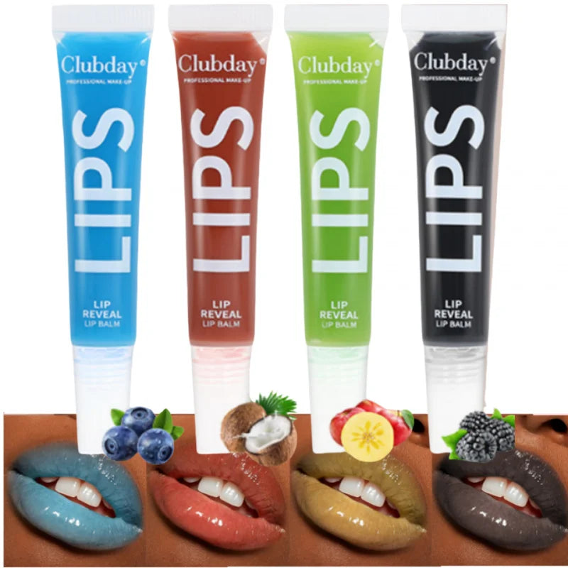 9pcs Gifts for Women Makeup Moisturizing Mirror Fruit Lip Oil Natural Water Gloss Lip Gloss Ball Exaggerated Colors Peaceful Pleasures Health and Wellness