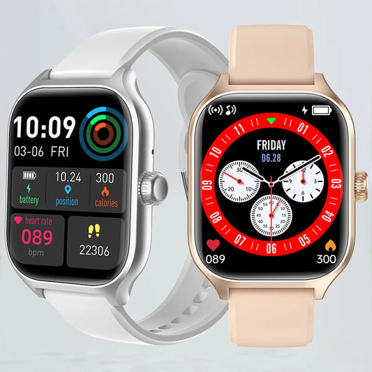 2026 New Men's Smart Watch Women's Gift 2.01inch HD Full Touch Screen Sports Fitness Watch Electronics Bluetooth Talk Smartwatch Peaceful Pleasures Health and Wellness
