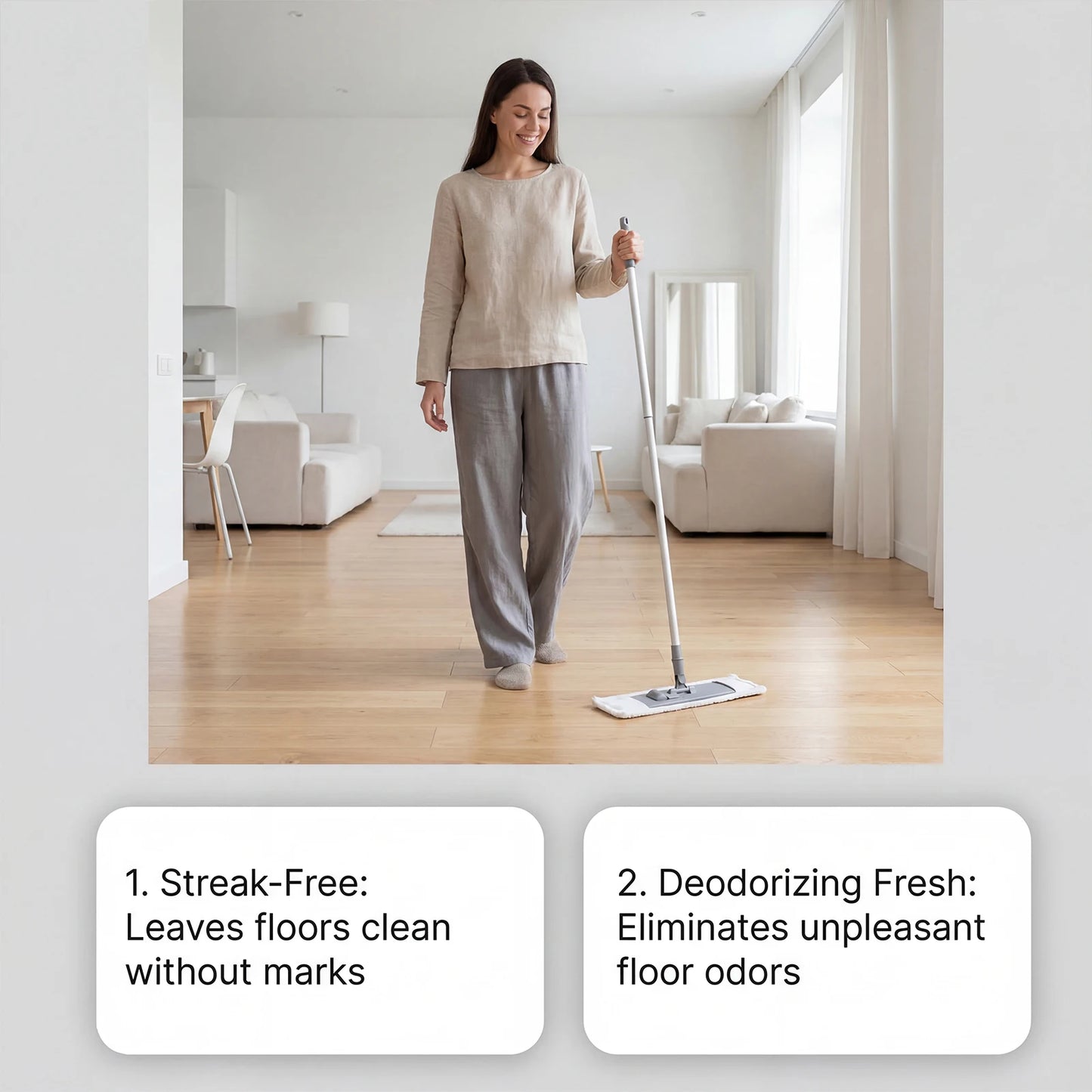 Jakehoe Dissolving Floor Cleaner Tablets | Deep Clean & Lemon Scent