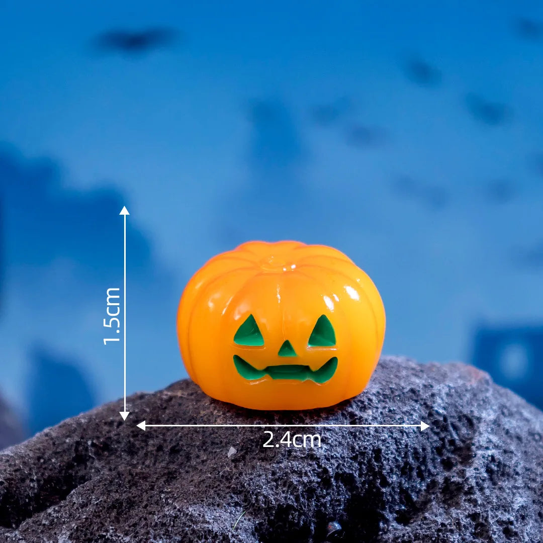 1pcs Halloween Witch Owl Bat Ghost Skeleton Candle Figurine Home Decor Miniature Fairy Garden Decoration Accessories Home Decor Peaceful Pleasures Health and Wellness 6