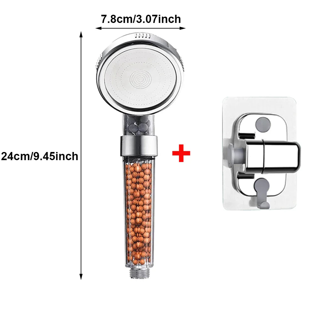 VILOYI Filtered Handheld Shower Head – High Pressure Water Saving