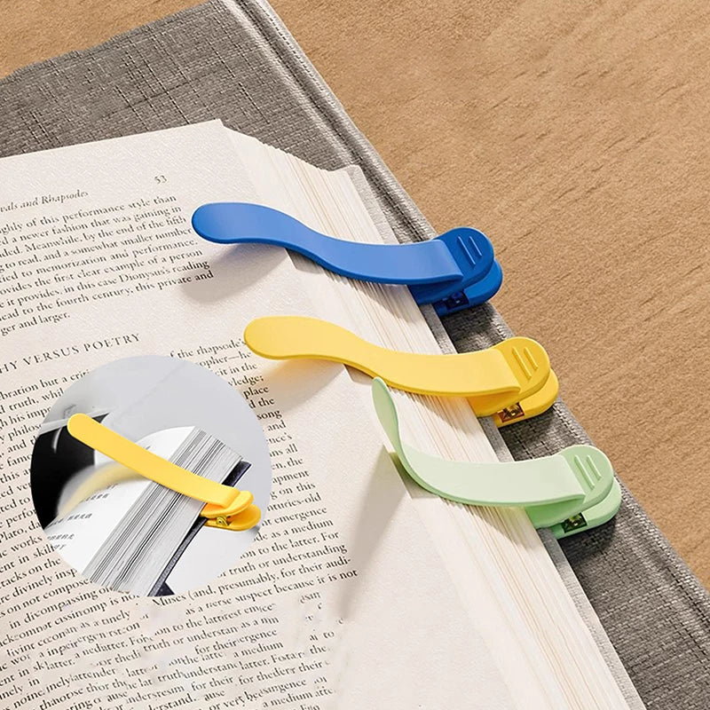 Silicone Bookmarks for Readers – 1 or 3 Pack | Book Clips