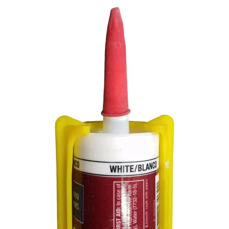 20Pcs/lot Red Caulking Gun Nozzles Cap Caulk Saving Cap Caulk Sealer Saver Open Caulking Tube For Sealing And Preserving Peaceful Pleasures Health and Wellness