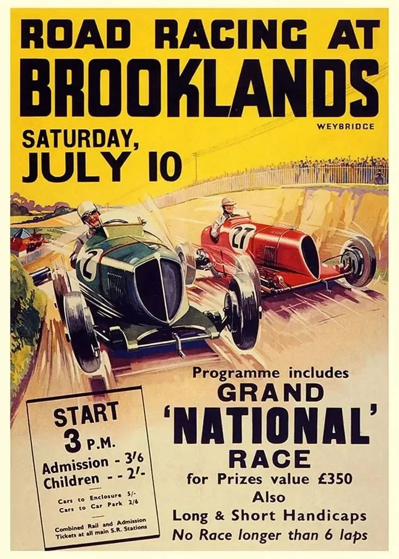 F1 Le Mans Race Car Canvas Wall Art | Formula Grand Prix Print