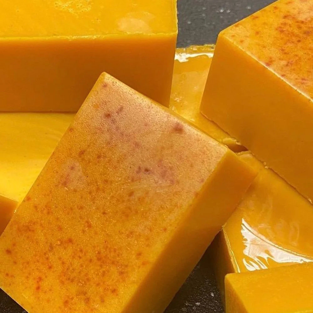 Turmeric Lemon Kojic Acid Handmade Soap – Face & Body 100g