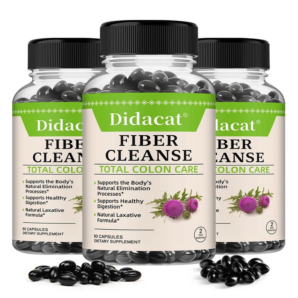 Psyllium Husk Fiber Capsules | Digestive & Gut Health Support