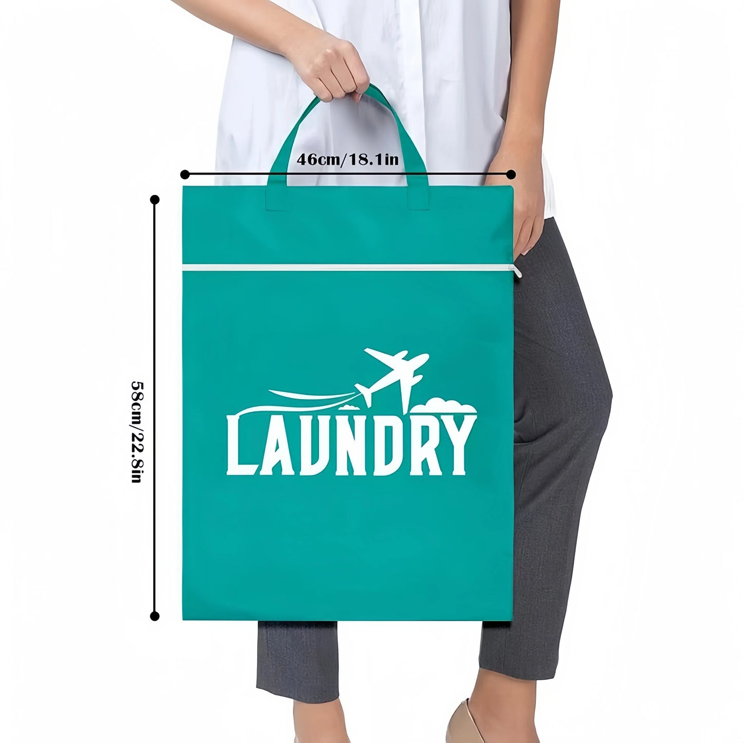Large Waterproof Wet Bag – Travel Laundry & Gym Clothes Bag