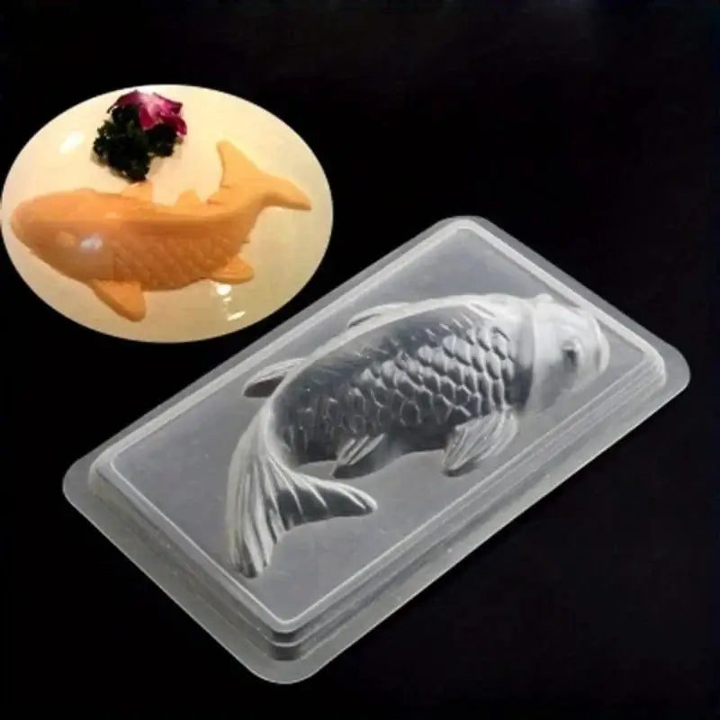 Unleash Culinary Creativity Enchanting Koi Shaped Silicone Mold Its