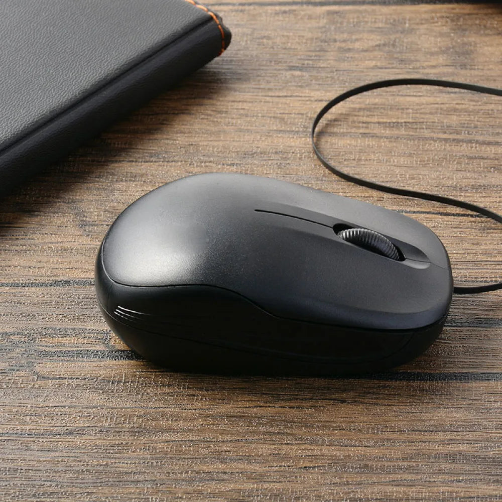 1 PCS Retractable Wired Mouse Gaming Mouse High Quality Computer Mouse 1000DPI Optical Mouse Peaceful Pleasures Health and Wellness