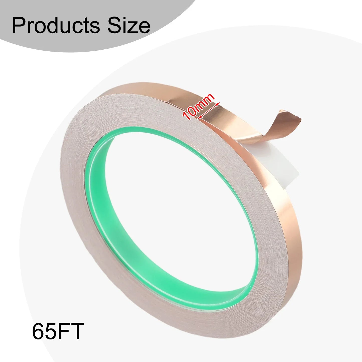 65FT Double Conductive Copper Foil Tape | EMI Shielding & Repair