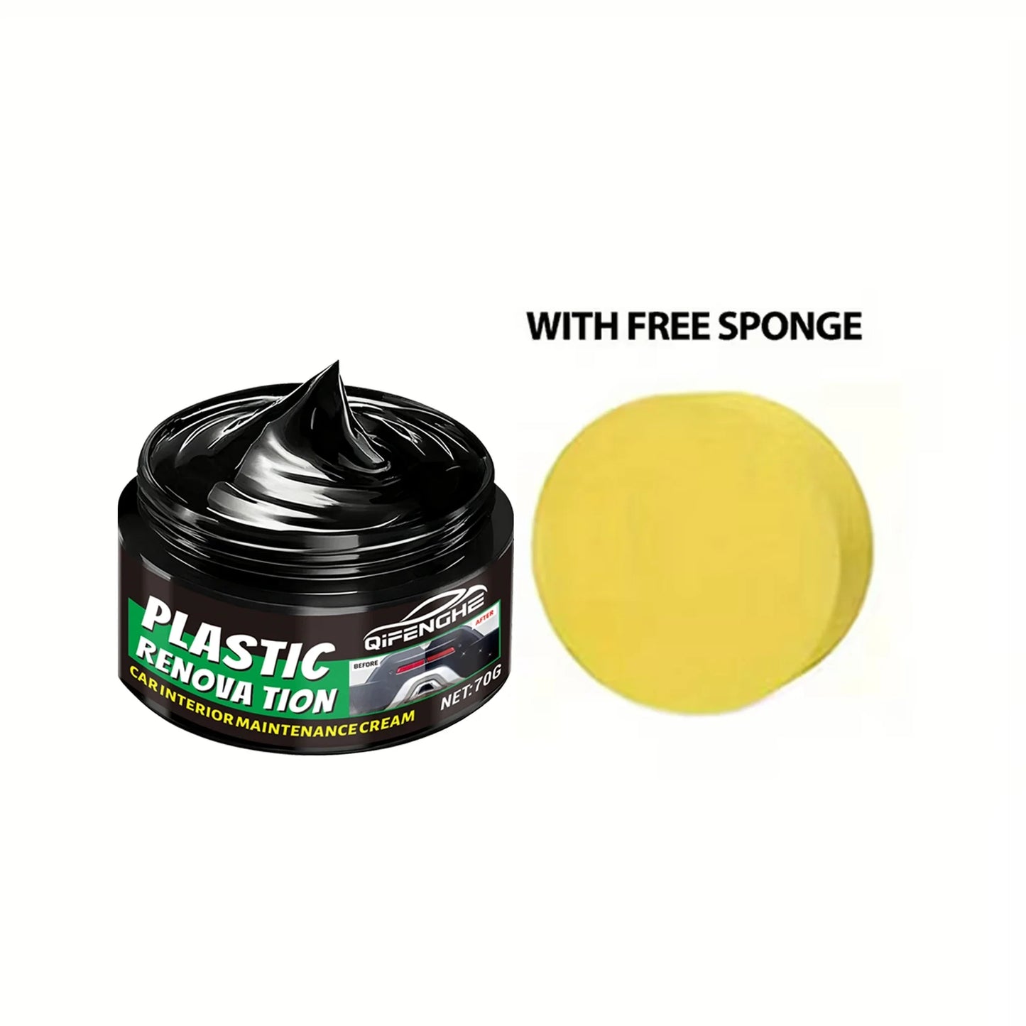 Car Interior Wax – PVC & Plastic Care for Dashboard & Seats