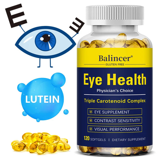 Lutein - Essential Eye Vitamin and Vision Health Supplement, Promotes Eye Health, Antioxidant, Vegetarian, 120 Capsules Peaceful Pleasures Health and Wellness