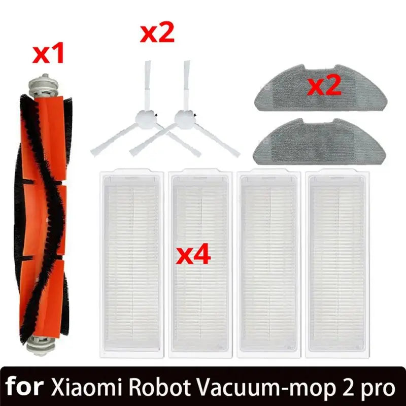 A36T-For Mi Robot Vacuum-Mop 2 Pro/Lite MJST1SHW MJSTL Main Side Brush Vacuum Cleaner Replacement Parts Peaceful Pleasures Health and Wellness As Shown
