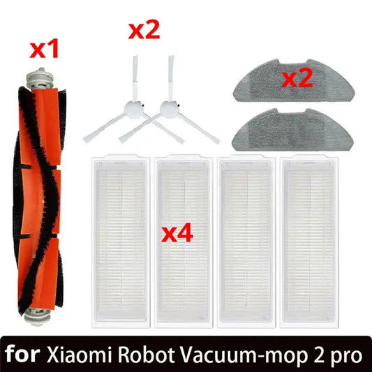 A36T-For Mi Robot Vacuum-Mop 2 Pro/Lite MJST1SHW MJSTL Main Side Brush Vacuum Cleaner Replacement Parts Peaceful Pleasures Health and Wellness As Shown