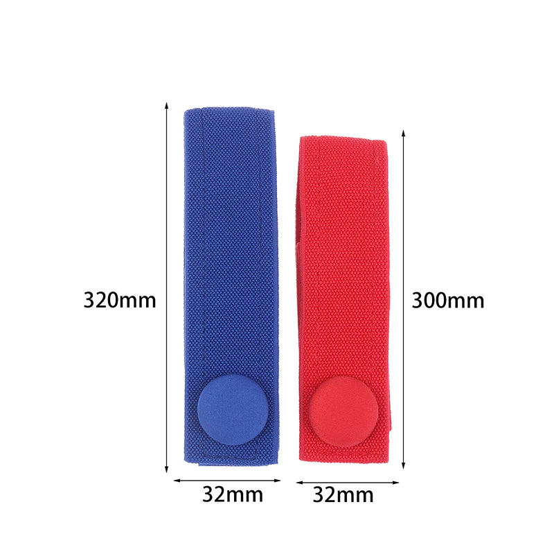 2Pcs Venous Hemostatic Buckle Strap Outdoor Elastic Flexible Medical Hemodialysis Tourniquet Dialysis Plus Bandage Nursing Band Peaceful Pleasures Health and Wellness M