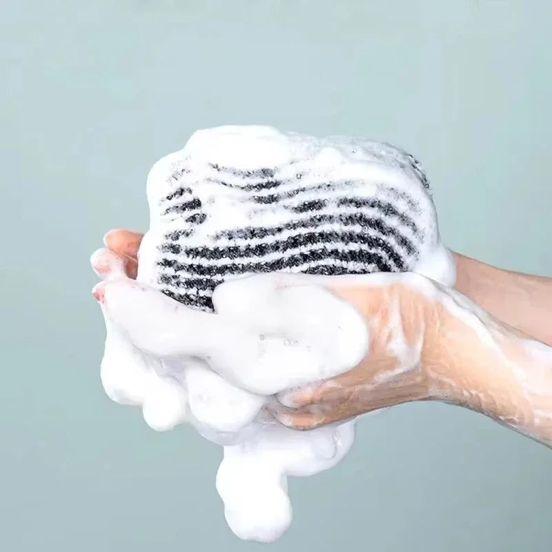 New Foaming Back Exfoliating Strong Scrub Towel Brush Men's And Women's Bath Ball Long Strip Back Shower Supplies Unsiex Peaceful Pleasures Health and Wellness