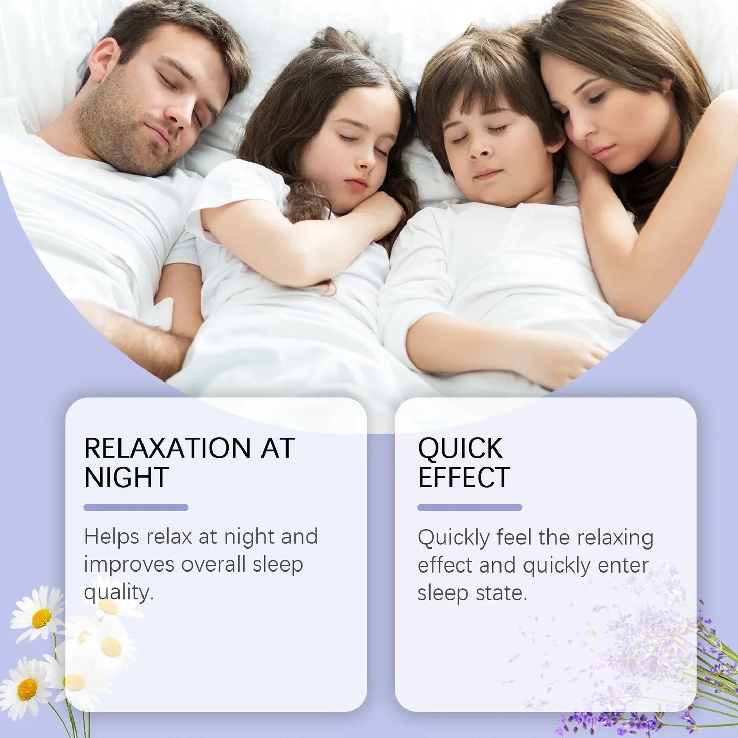 Lavender Sleep Patch, Night Cream & Pillow Spray Gift Set