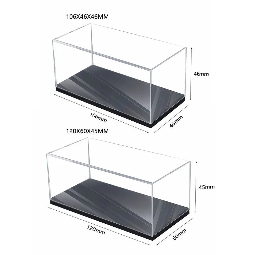1/64 Diecast Model Car Acrylic Display Box – Dustproof Storage