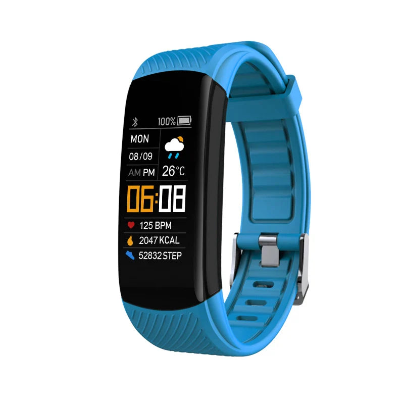SM-R390 Smart Fitness Band – Heart Rate, Sleep & Step Tracker