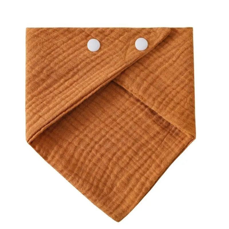 4-Layer Cotton Baby Burp Cloth & Drool Bib | Newborn 0–1Y