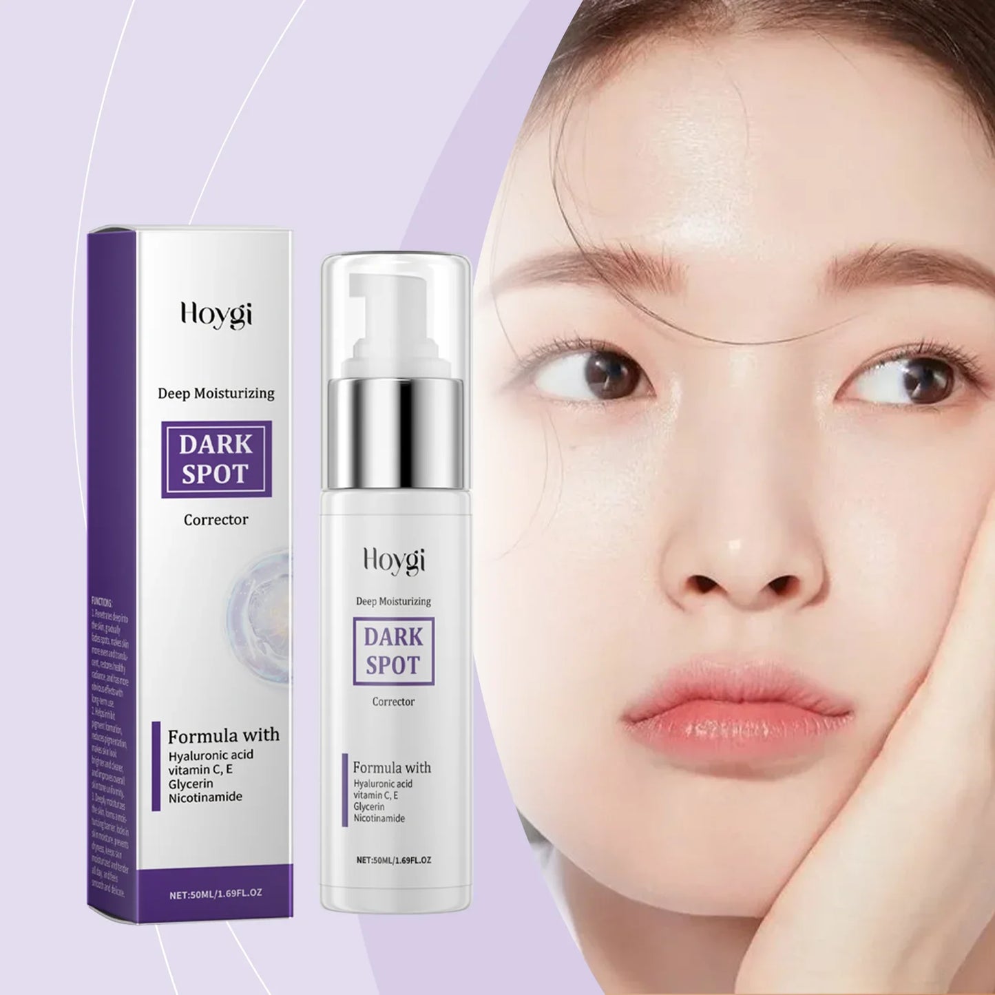 Hoygi Dark Spot Corrector Essence Lotion 50ml – Brightening