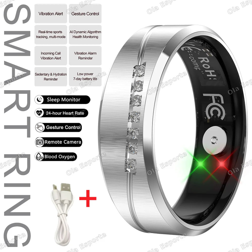 Ola Esporte Smart Ring | Heart Rate, Sleep & Health Monitor