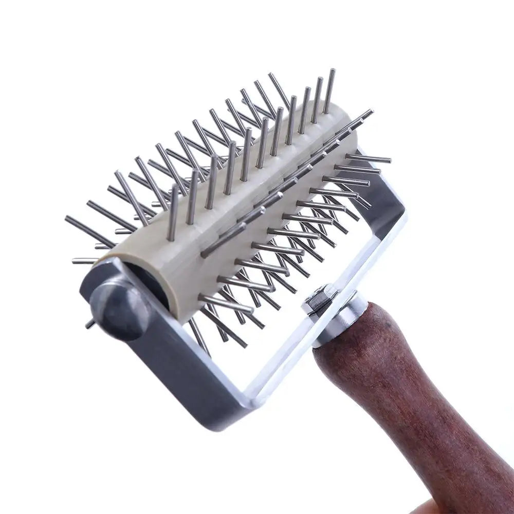 Stainless Steel Pizza Dough Docker Roller Wheel | Baking Tool