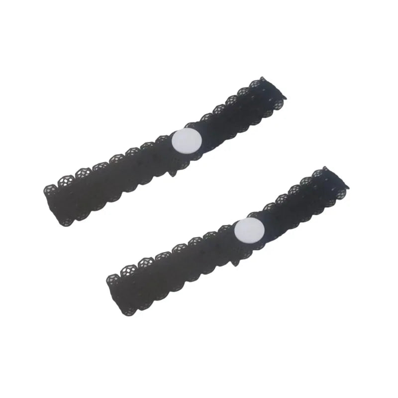 Shirt Sleeve Holders No-drill Adjustable Elastic Band Shorten Length