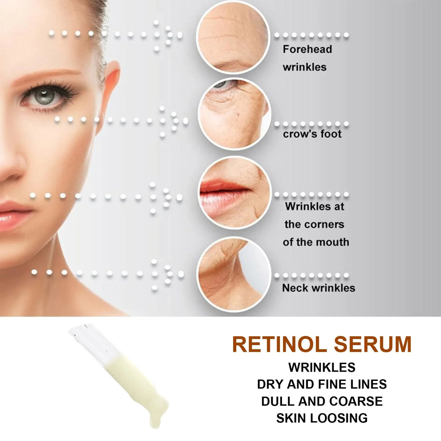 LGRAMER Retinol Anti-Aging Serum | Collagen Lifting 30ml