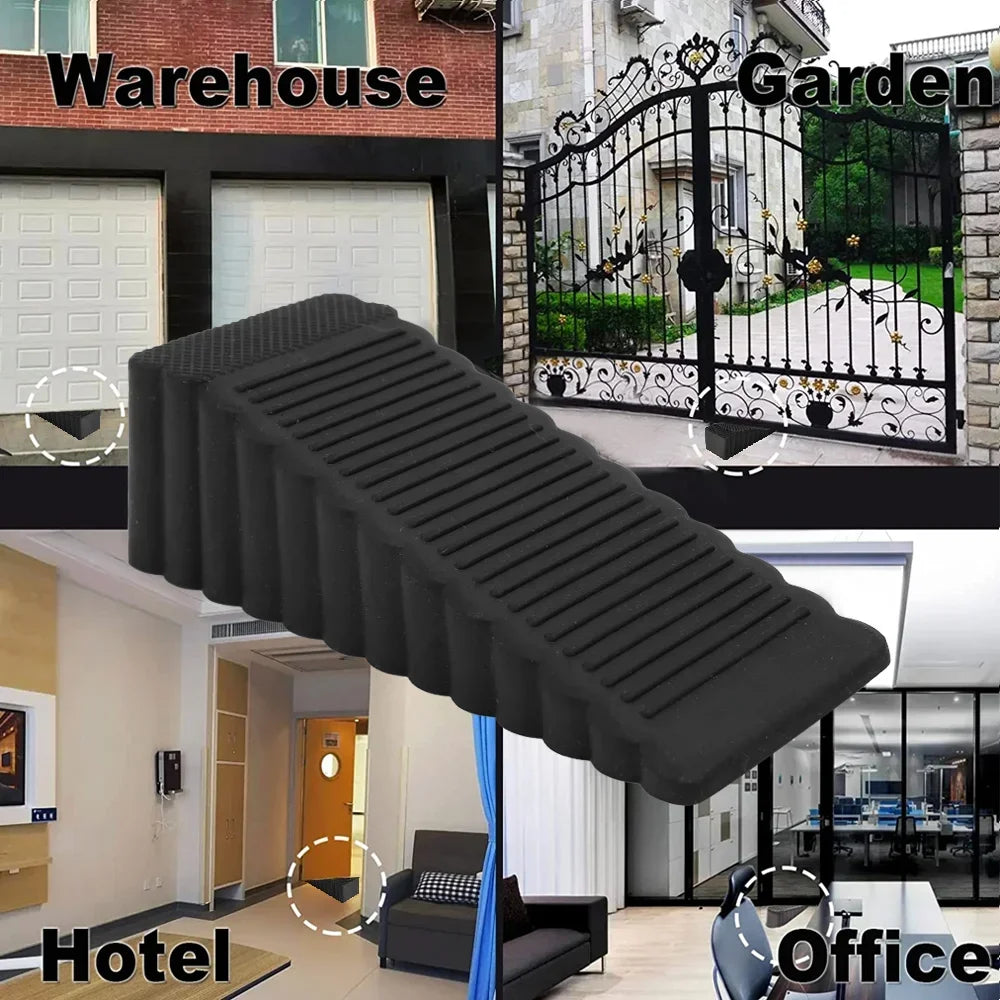 Reusable Door Stops Rubber Door Stoppers Safety Bumpers Home Improvement Offices Storms Rear Retainers Stopper Front Stoppper Peaceful Pleasures Health and Wellness