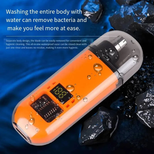 Nose Hair Trimmer Portable Trimmer for Nose Mini Nose and Ear Hair Trimmer Portable Nose Trimmer Rechargeable Trimmer for Man Peaceful Pleasures Health and Wellness