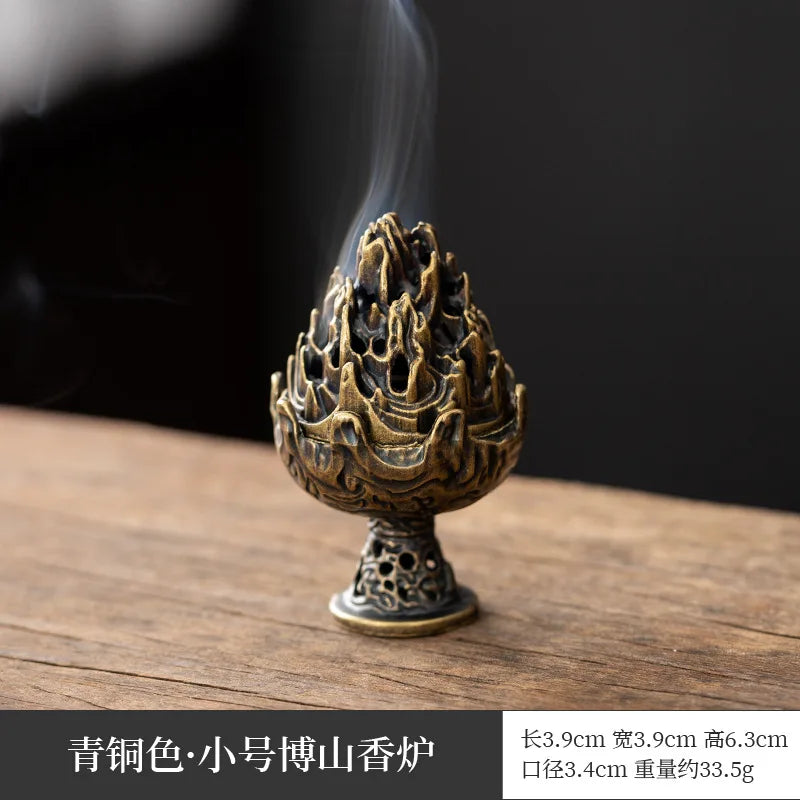 Mini Zen Inspired Small Incense Burner Auspicious Cloud Plate