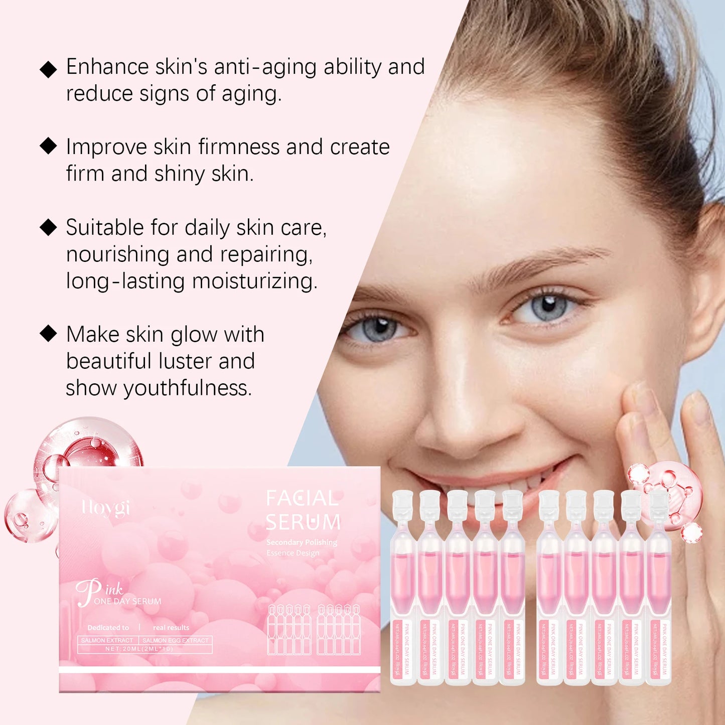 Firming Hydrating Ampoule Serum – Pore Refining & Lifting