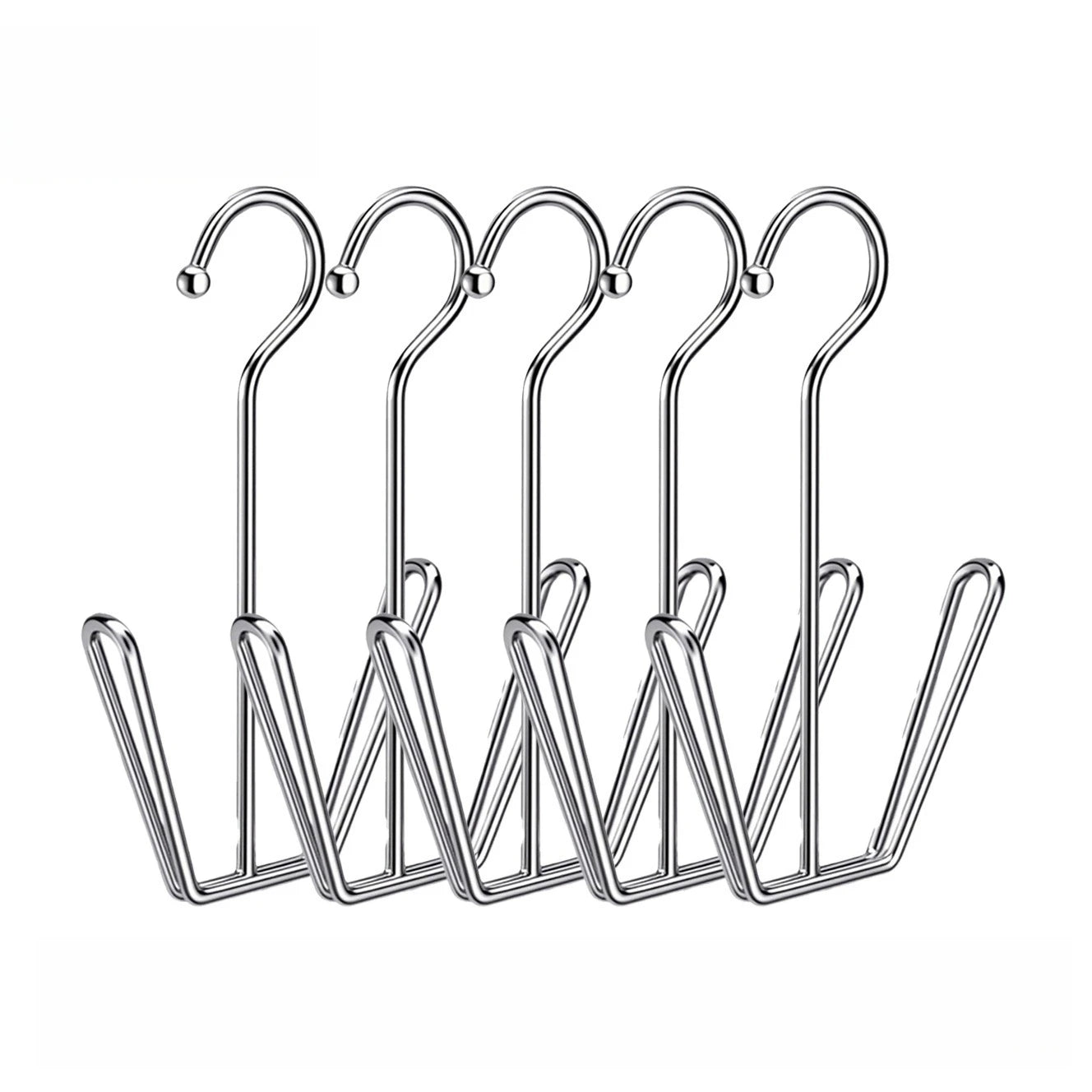 Stainless Steel Hanging Shoe Drying Rack – Windproof Hook