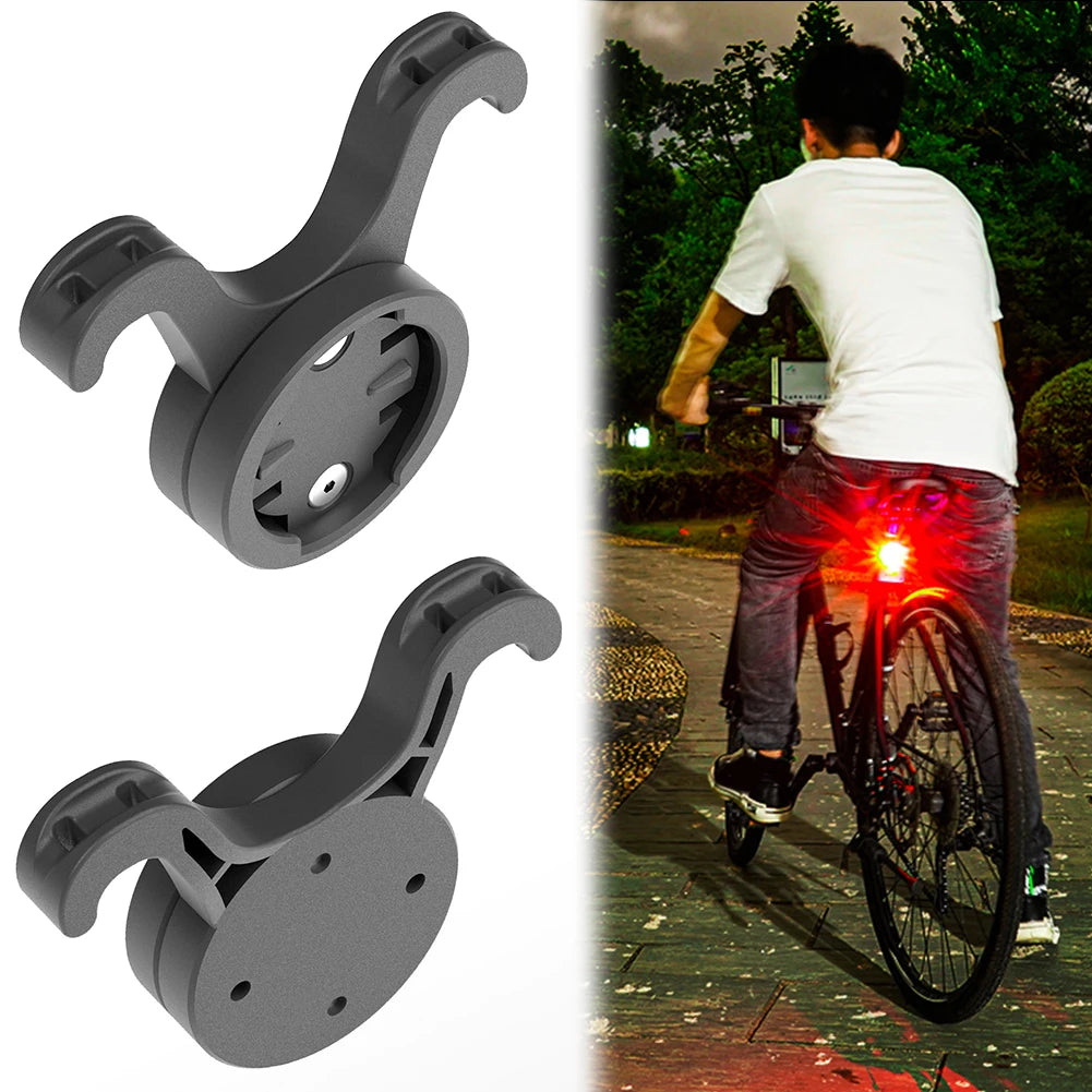 Anti-Slip Bike Saddle Taillight Mount – Garmin Radar Compatible Bicycle Accessory Peaceful Pleasures Health and Wellness
