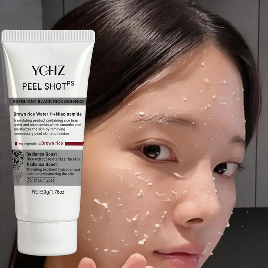 YCHZ Brown Rice Exfoliating Gel – Smooth & Moisturize Skin Exfoliating Gel Oasis Select