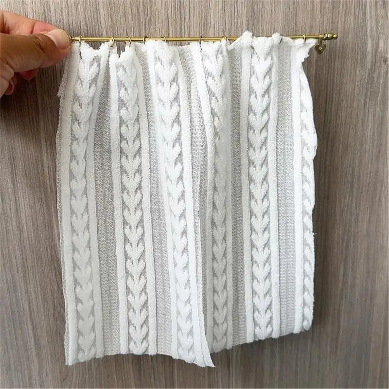 1/12 Scale Miniature Golden Curtain Rod | Dollhouse Accessory